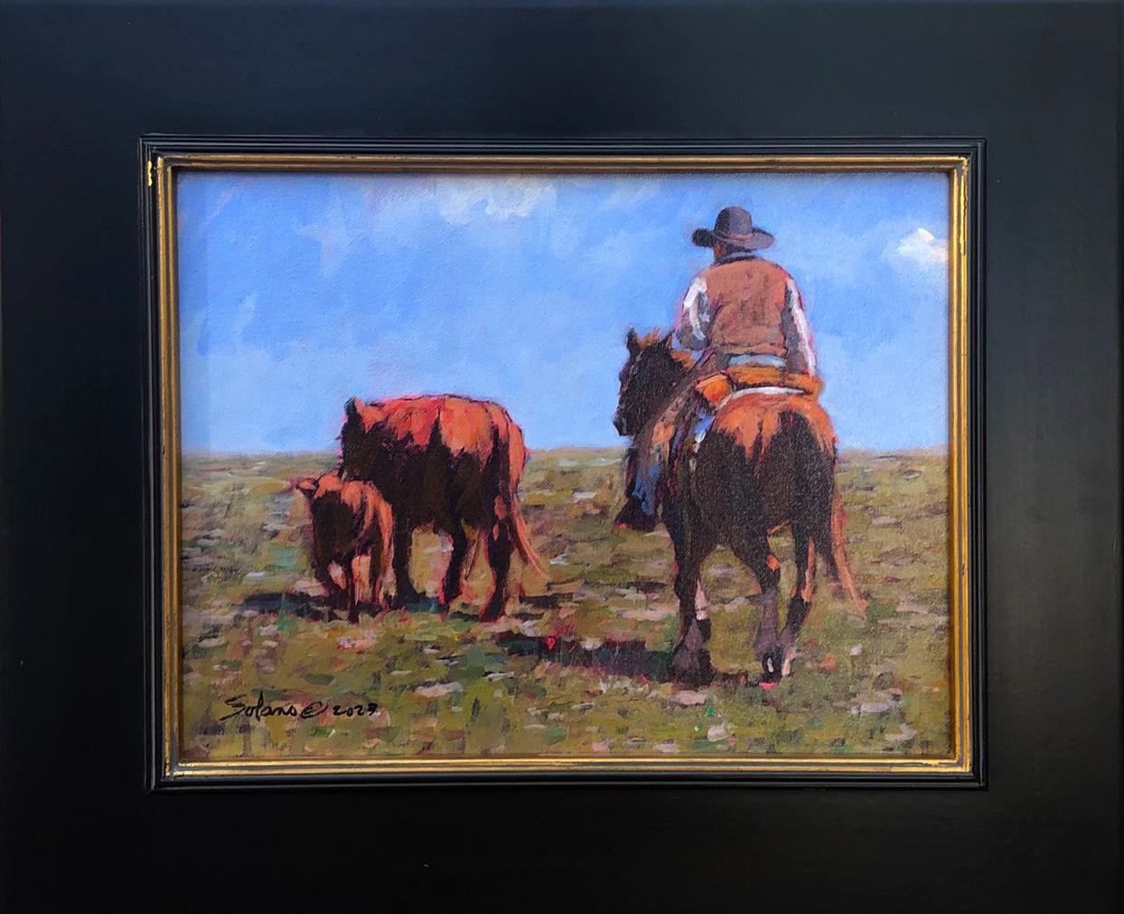 The Last Two - Painting by Nathan Solano
