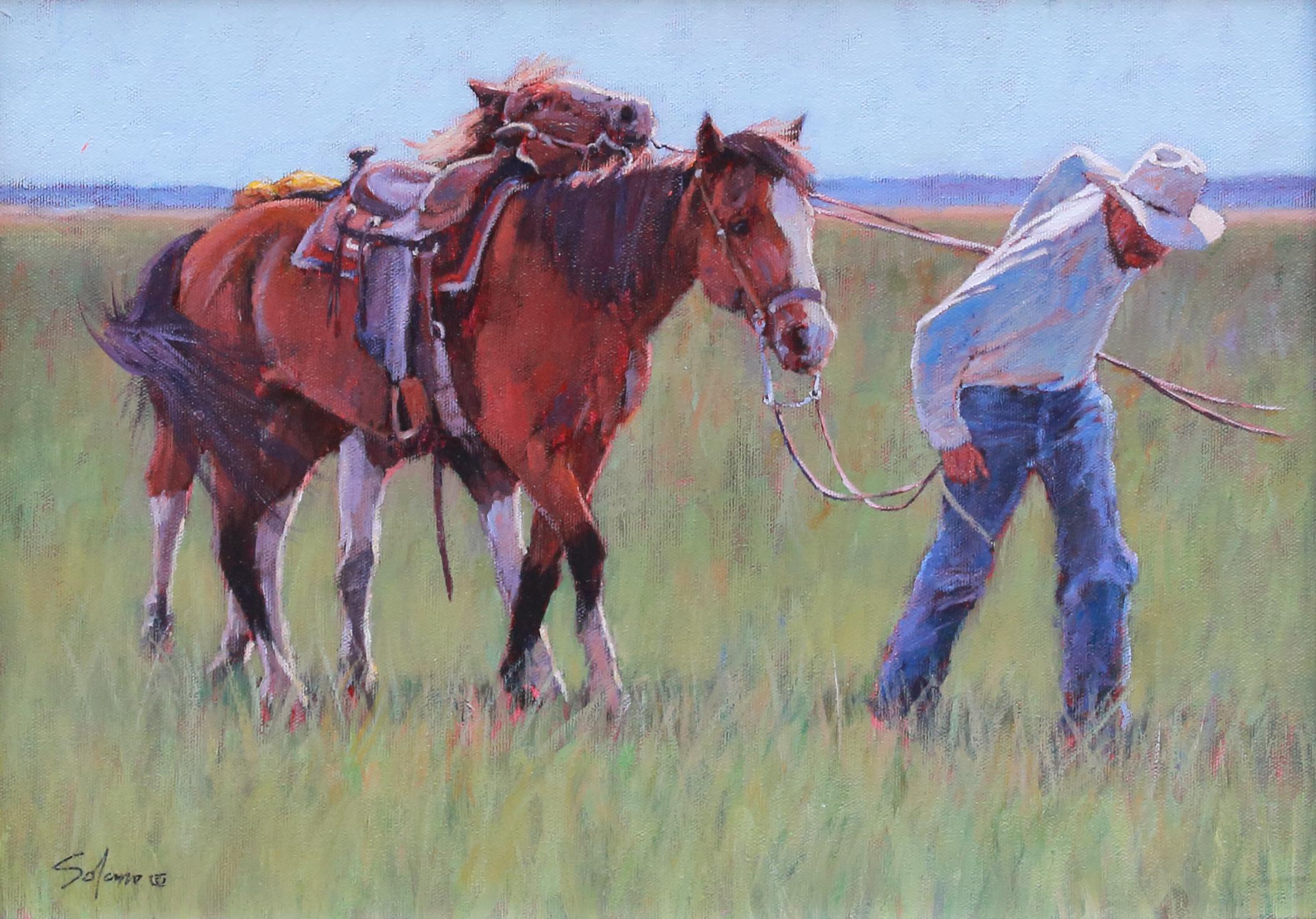 Es gibt immer einen (Realismus), Painting, von Nathan Solano