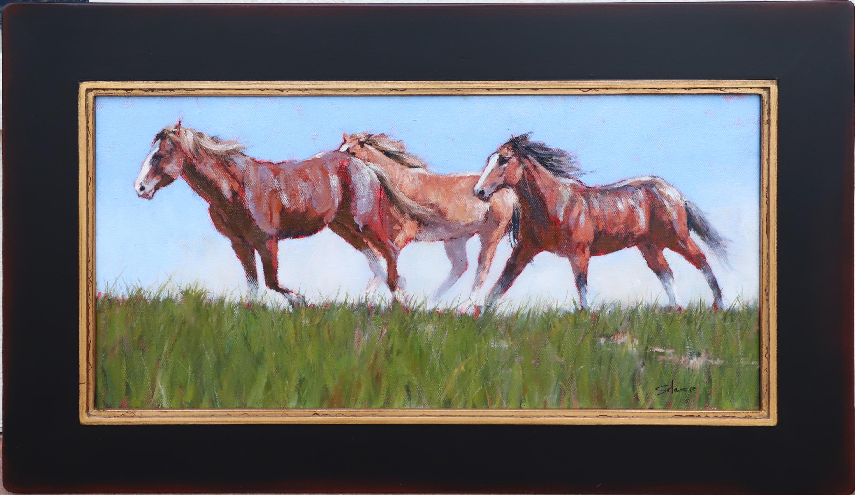 Animal Painting di Nathan Solano - Tre in fuga