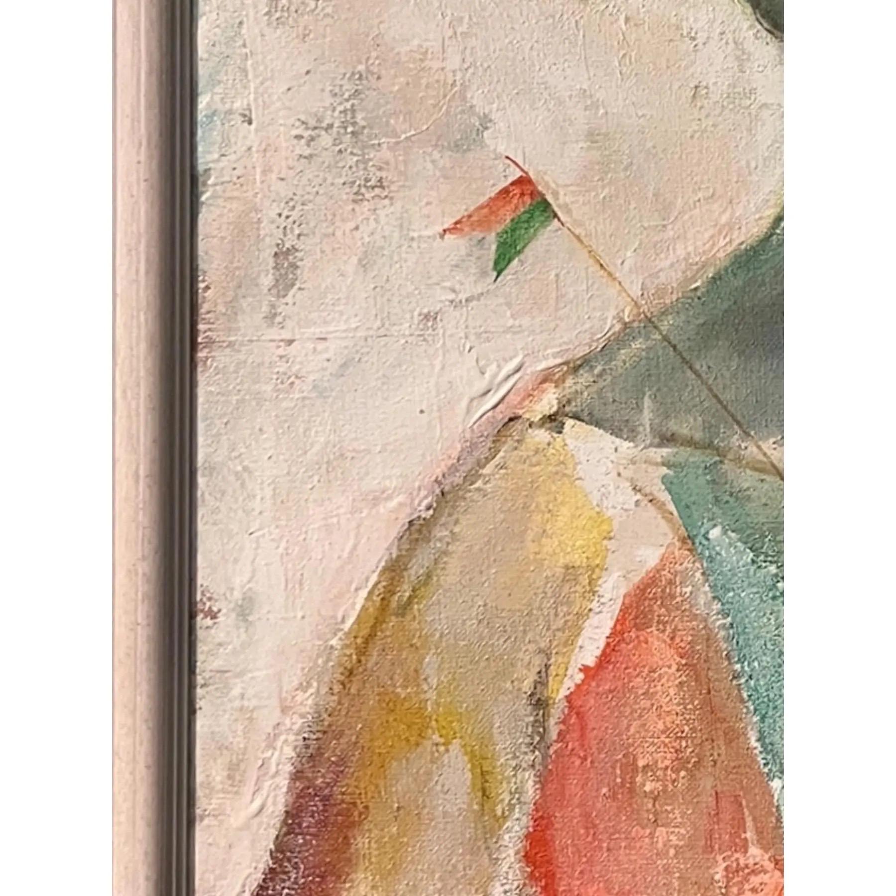 Nathan Wasserberger, Ölgemälde auf Leinwand, um 1960 (Mitte des 20. Jahrhunderts) im Angebot