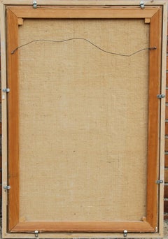 Blonde Nude, Contemporary Oil Painting by Nathan Wasserberger