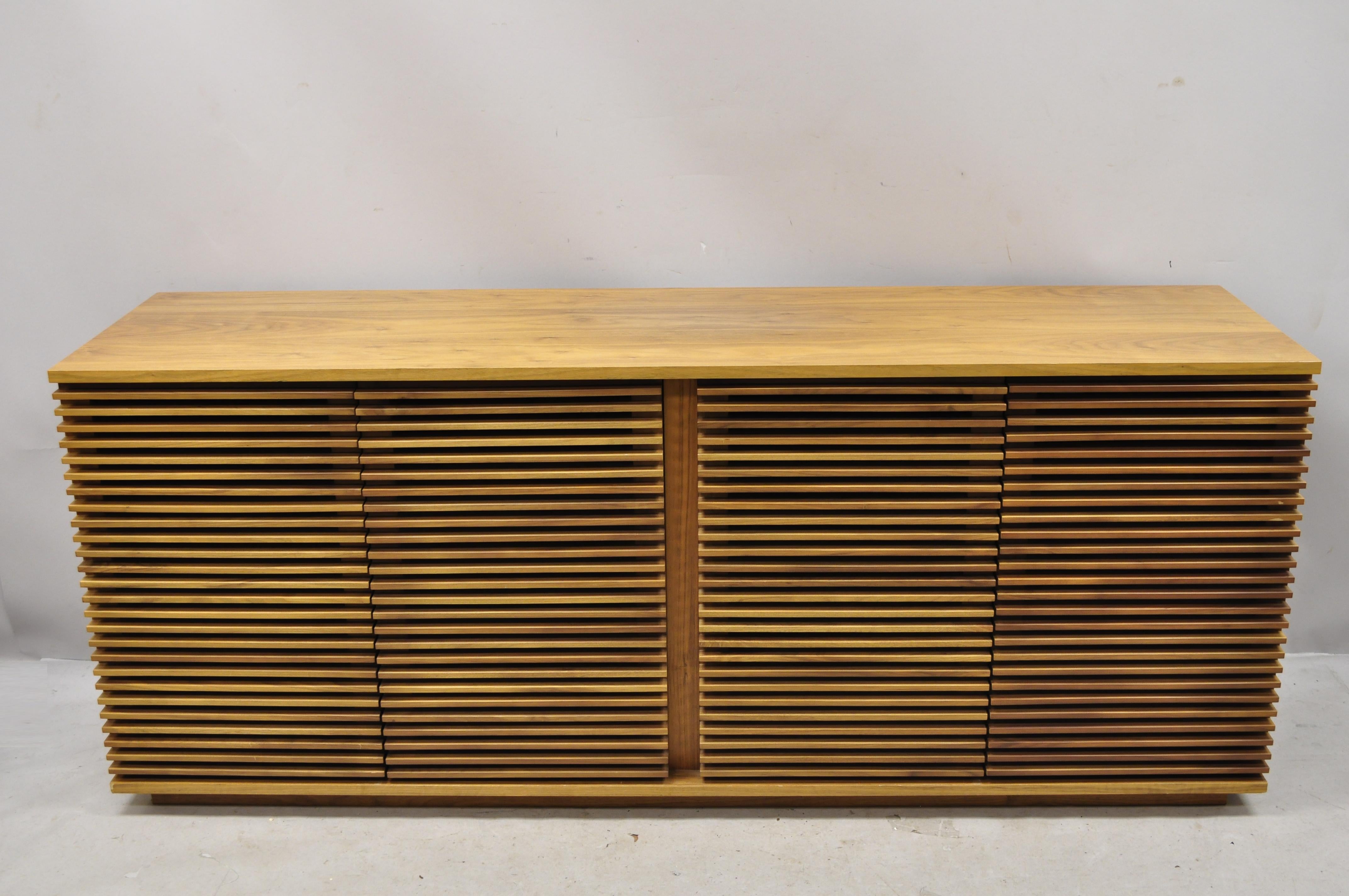 Nathan Young for Design Within Reach Line Collection Louvered Credenza Cabinet 2