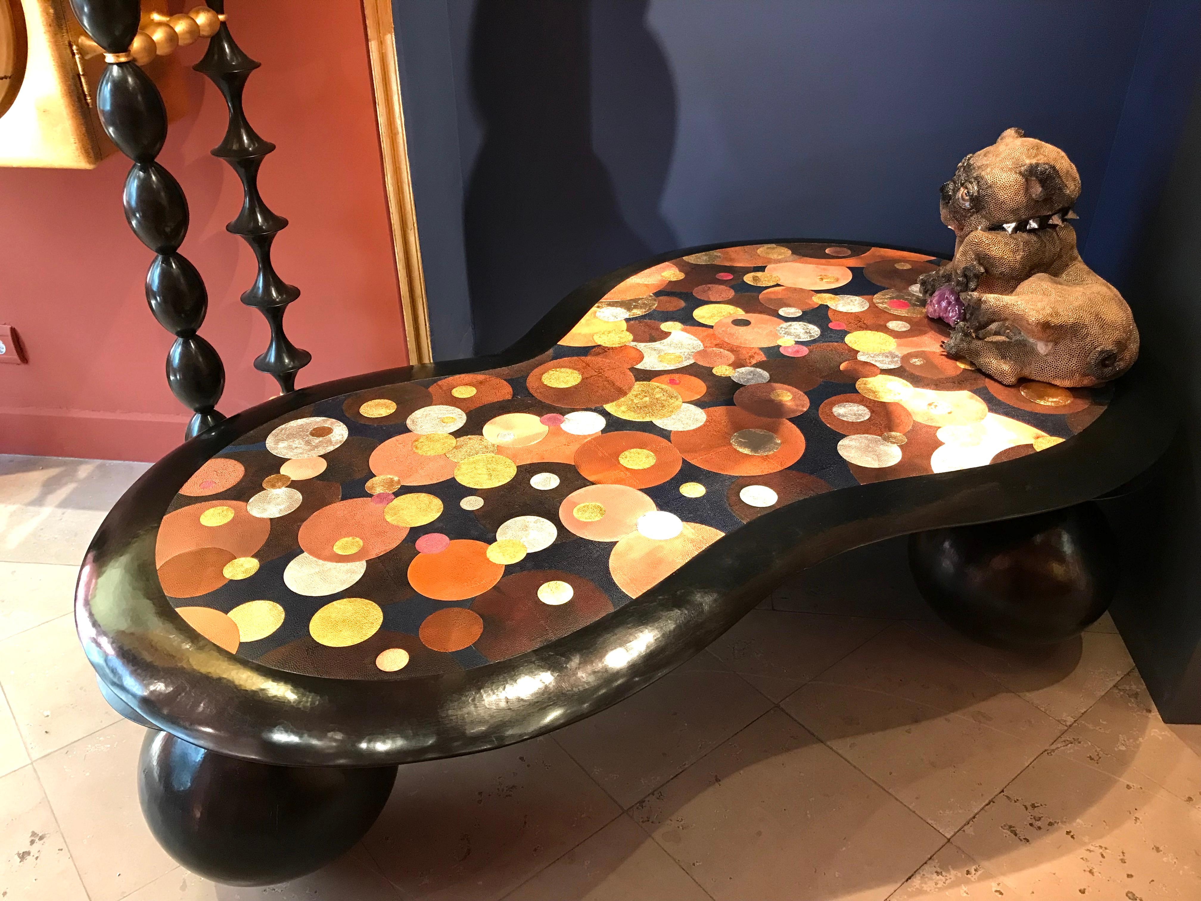 Nathanaël Le Berre 2019, Unique Hammerd Copper Table Al'inbïq 5