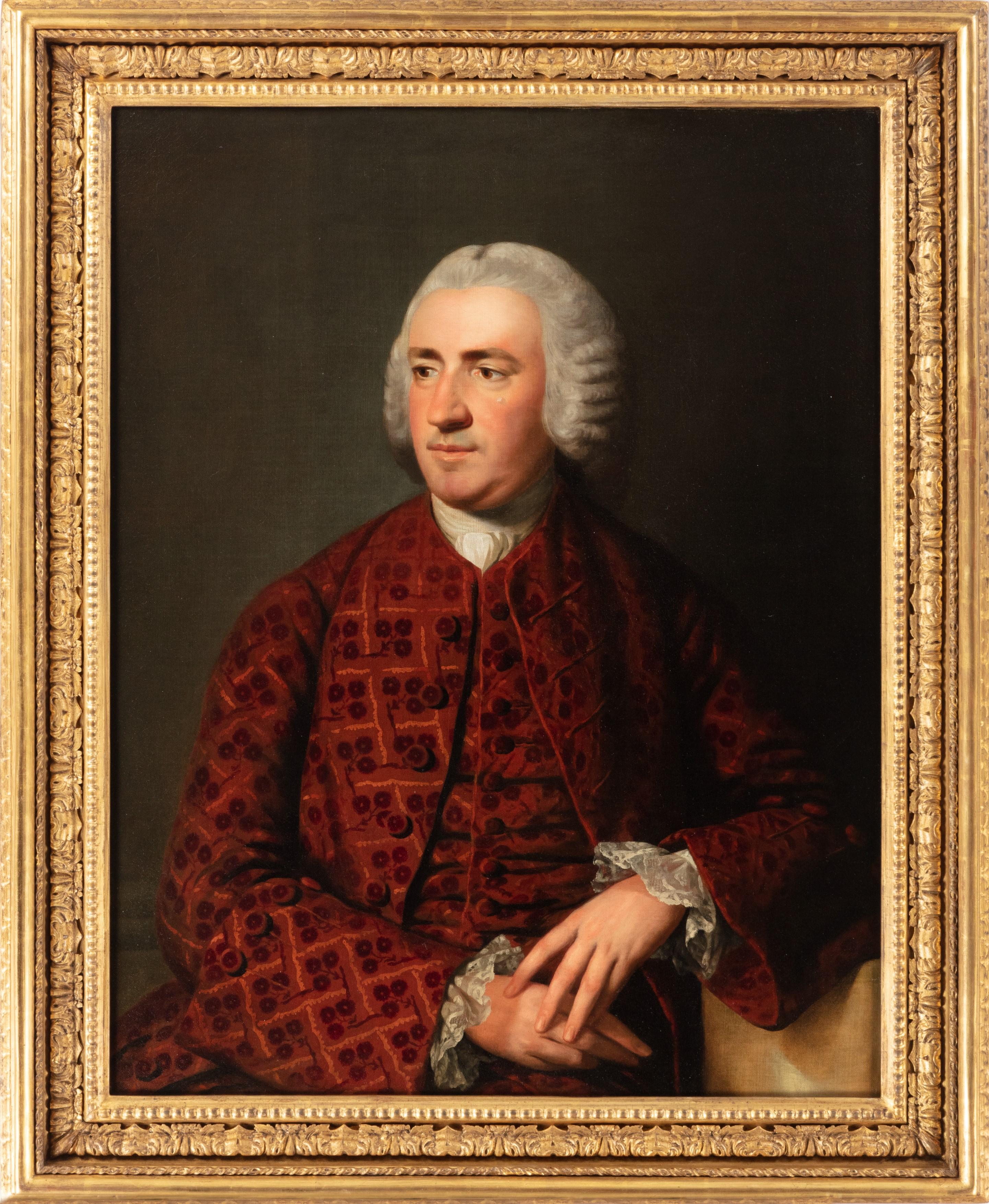 Nathaniel Dance Portrait Painting - Portrait of Peter Delmé of Earlstoke