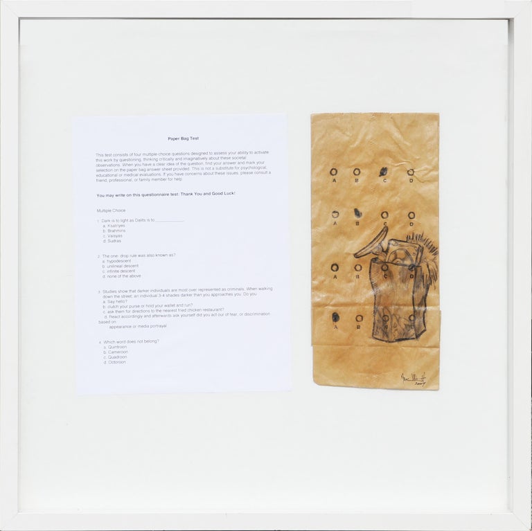 Nathaniel Contemporary Paper Bag Series Standardised Testing