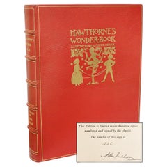 Nathaniel HAWTHORNE (Arthur Rackham). A Wonder Book. SIGNED LIMITED EDITION