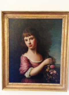 Nathaniel Hone, ritratto di "flora" dea romana, XVIII secolo