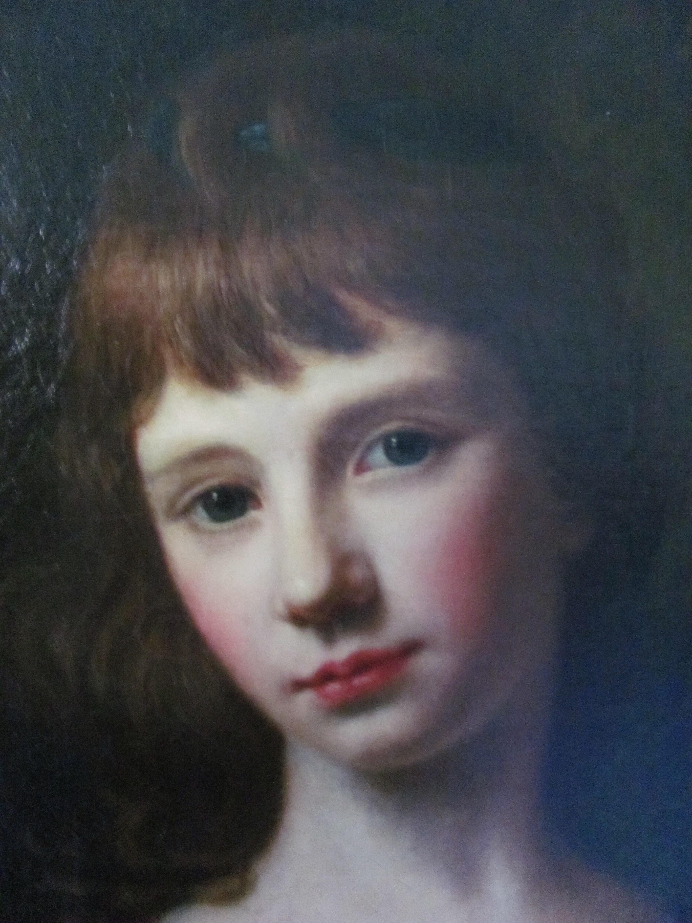Portrait Of Ann Anderson, 18th century, old master, oil, portrait painting, N. Hone For Sale 3