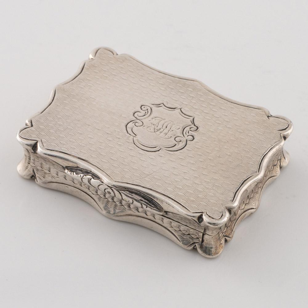 Vinagreta de plata Nathaniel Mills Birmingham 1853 en Bueno estado para la venta en Tunbridge Wells, GB