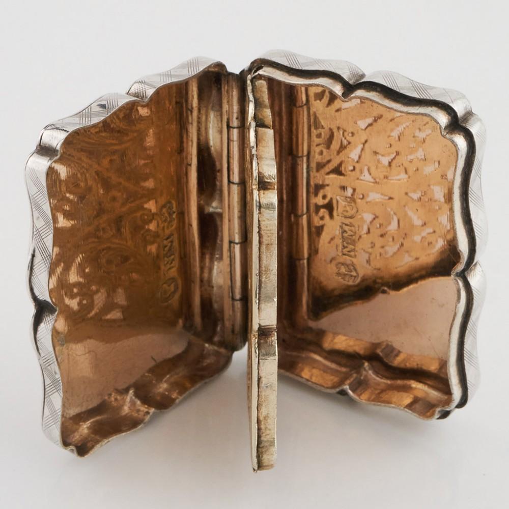 Victorian Silver Vinaigrette Birmingham 1842