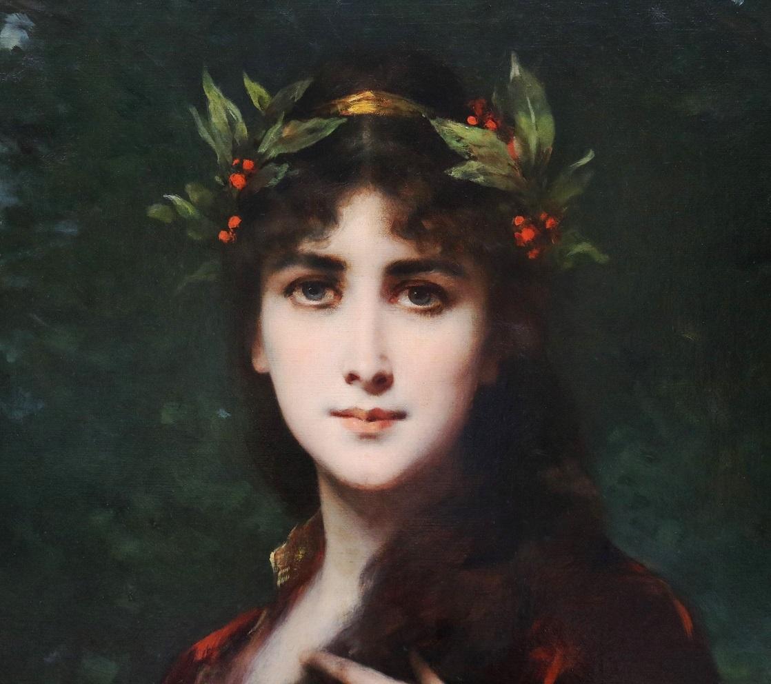 The Enchantress - 19th Century Belle Epoque Oil Painting Portrait French Beauty 2