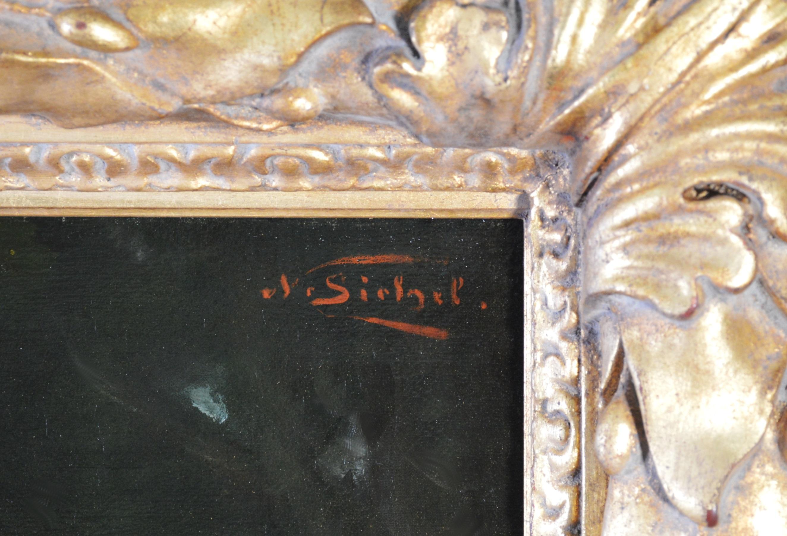 L'Incantatrice - Pittura a olio del XIX secolo French Belle Epoque Ritratto di bellezza 2