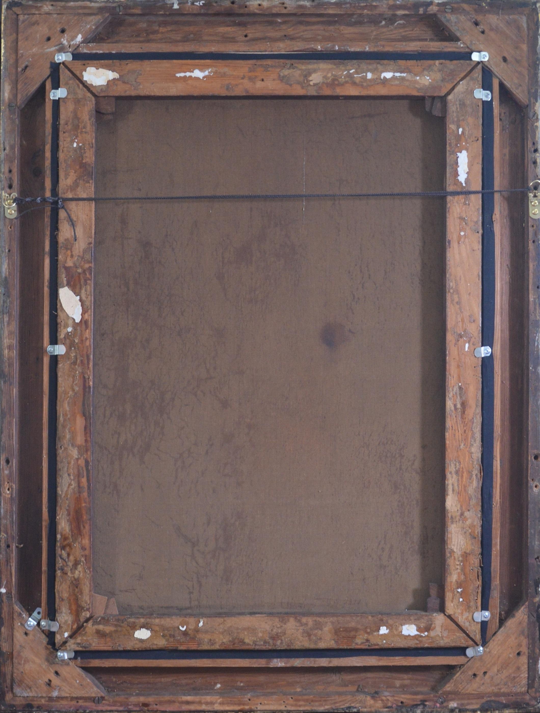 L'Incantatrice - Pittura ad olio del XIX secolo Belle Epoque Ritratto Bellezza Francese 5