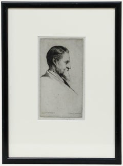 Nathaniel Sparks RE (1880-1956) - Gravure, Portrait de Nathaniel Sparks Senior