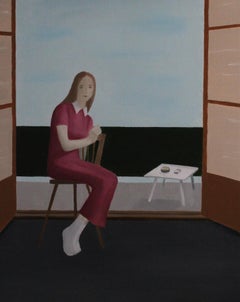 Arte contemporanea georgiana di Natia Sapanadze - Eterno Seduto