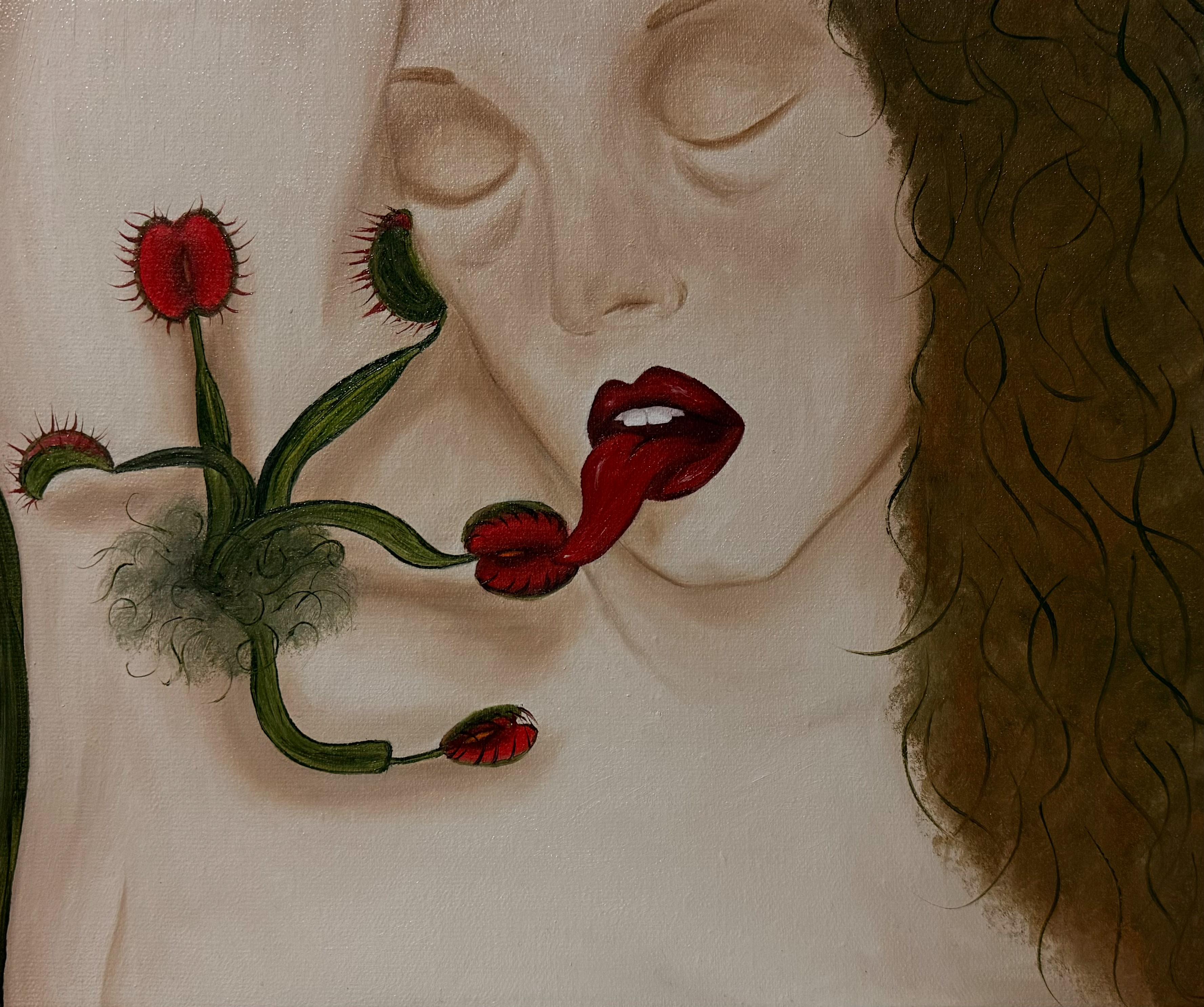 Oil on canvas 

Natia Sapanadze is a Georgian artist born in 1999 who lives &amp; works in Tbilisi, Georgia. Natia
s alternative profession is a philologist, besides she has started painting since childhood. She can be easily stated as a