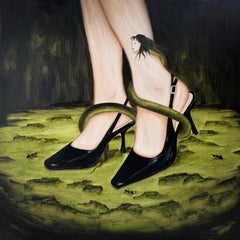 Georgian Contemporary Art by Natia Sapanadze - Walking in a Mossy Land