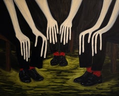 Zeitgenössische georgische Kunst von Natia Sapanadze - Without Words