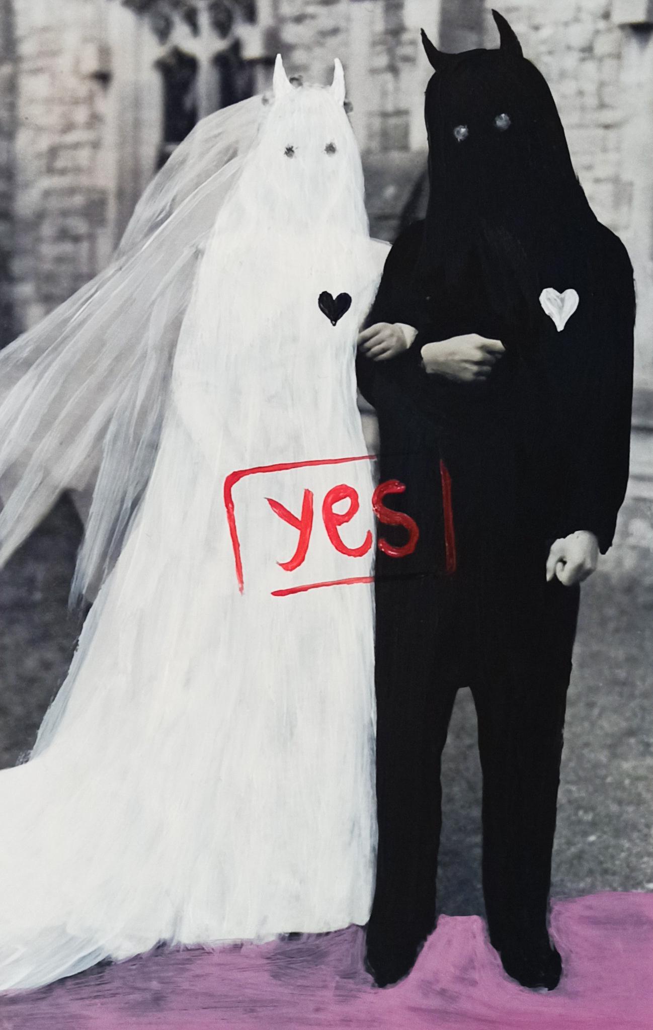 Arte contemporáneo georgiano de Natia Sapanadze - Yes
