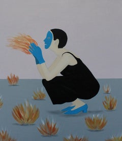 Georgian Contemporary Art by Natia Sapanadze - Your Own Flame