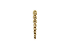 Natica Cabinet Handles - Handcrafted Polished Brass - PullCast