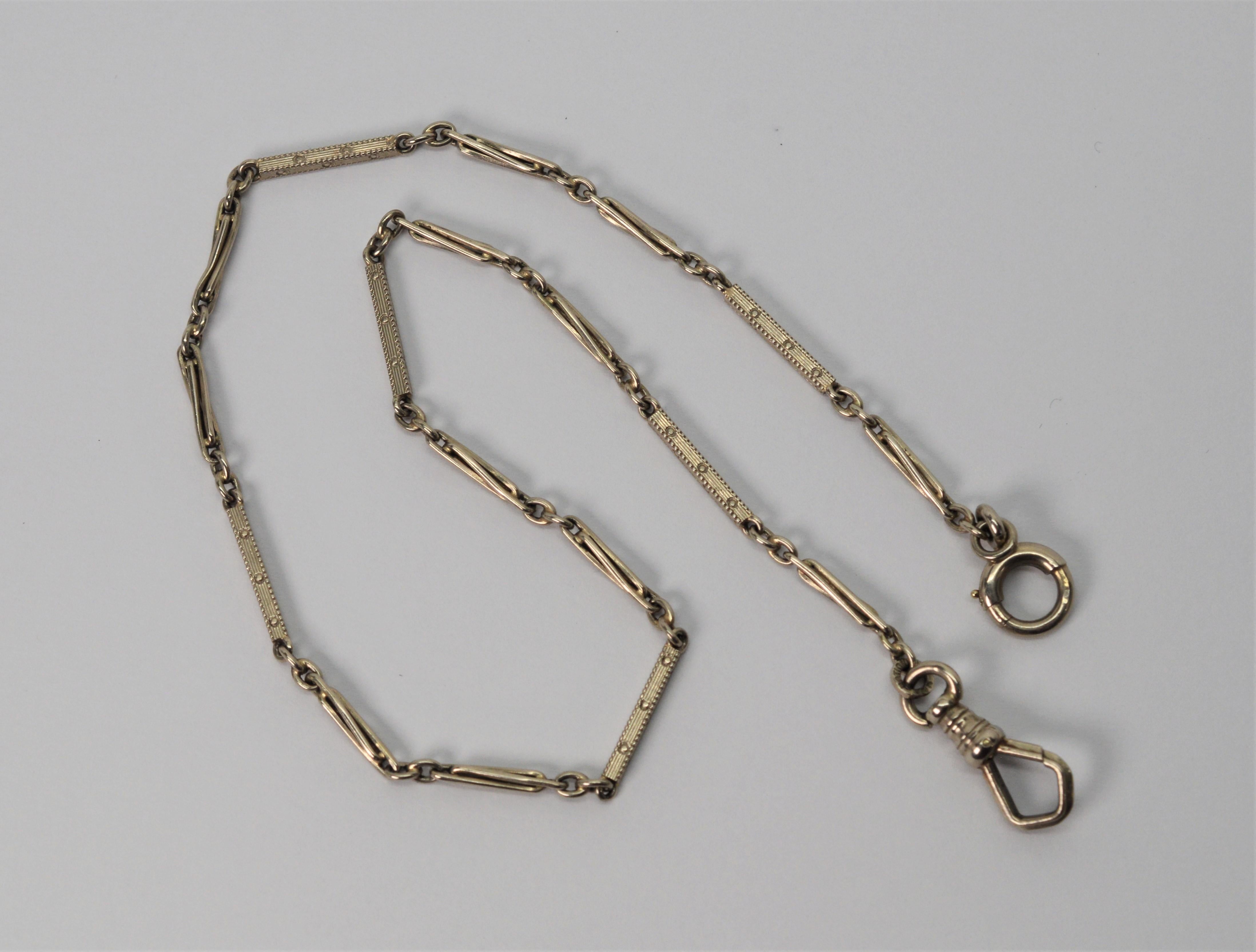 vintage pocket watch chain