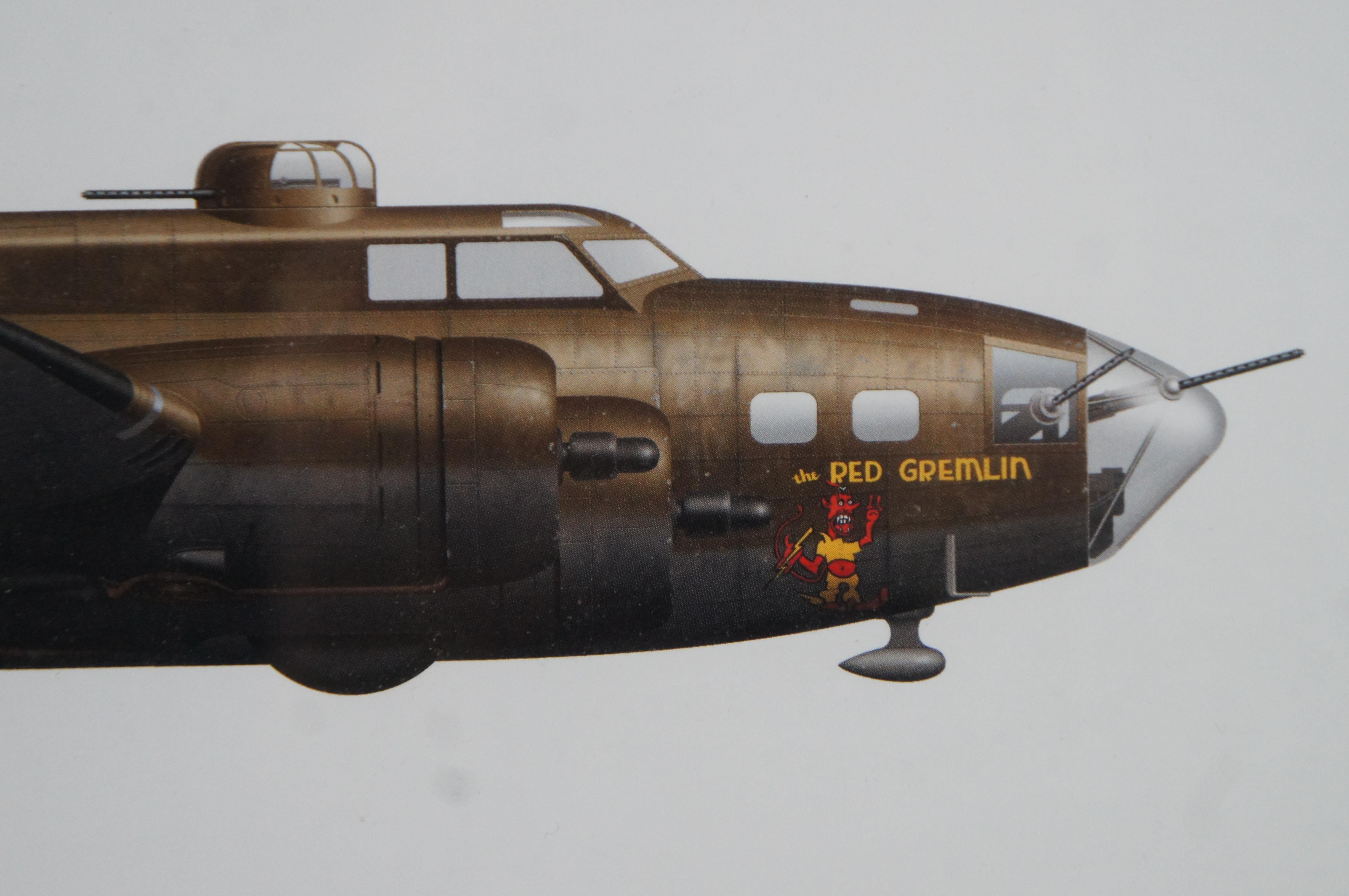 National Aviation Hall of Fame B-17 Gremlin Major Paul W. Tibbets Bomb Squad S&N en vente 5