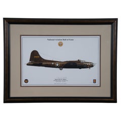 Vintage National Aviation Hall of Fame B-17 Gremlin Major Paul W. Tibbets Bomb Squad S&N