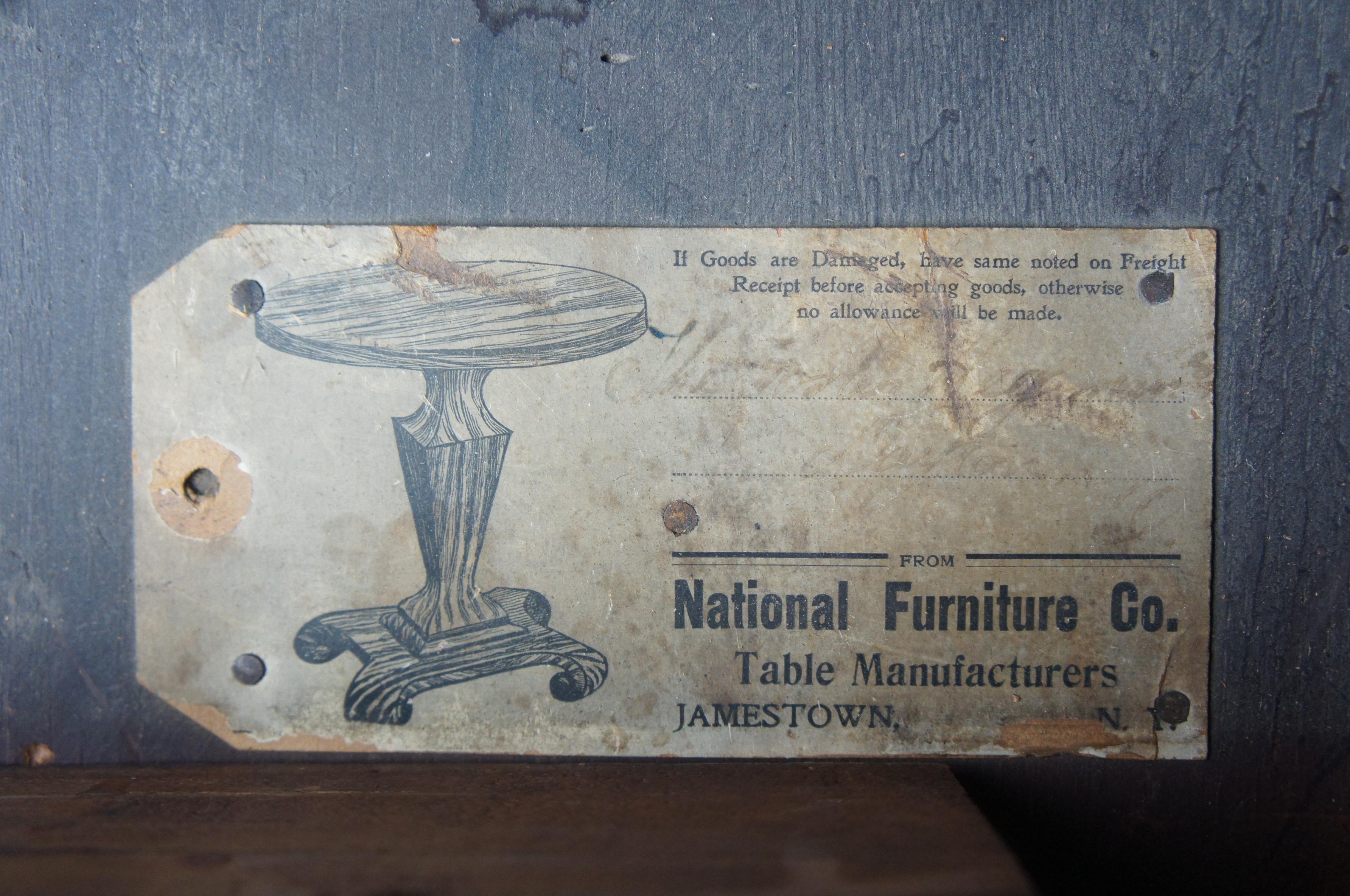 antique oak dining table