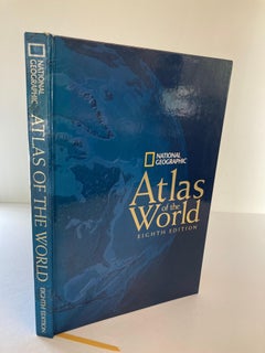 National Geographic Atlas of the World, Eighth Edition Hardcover Book