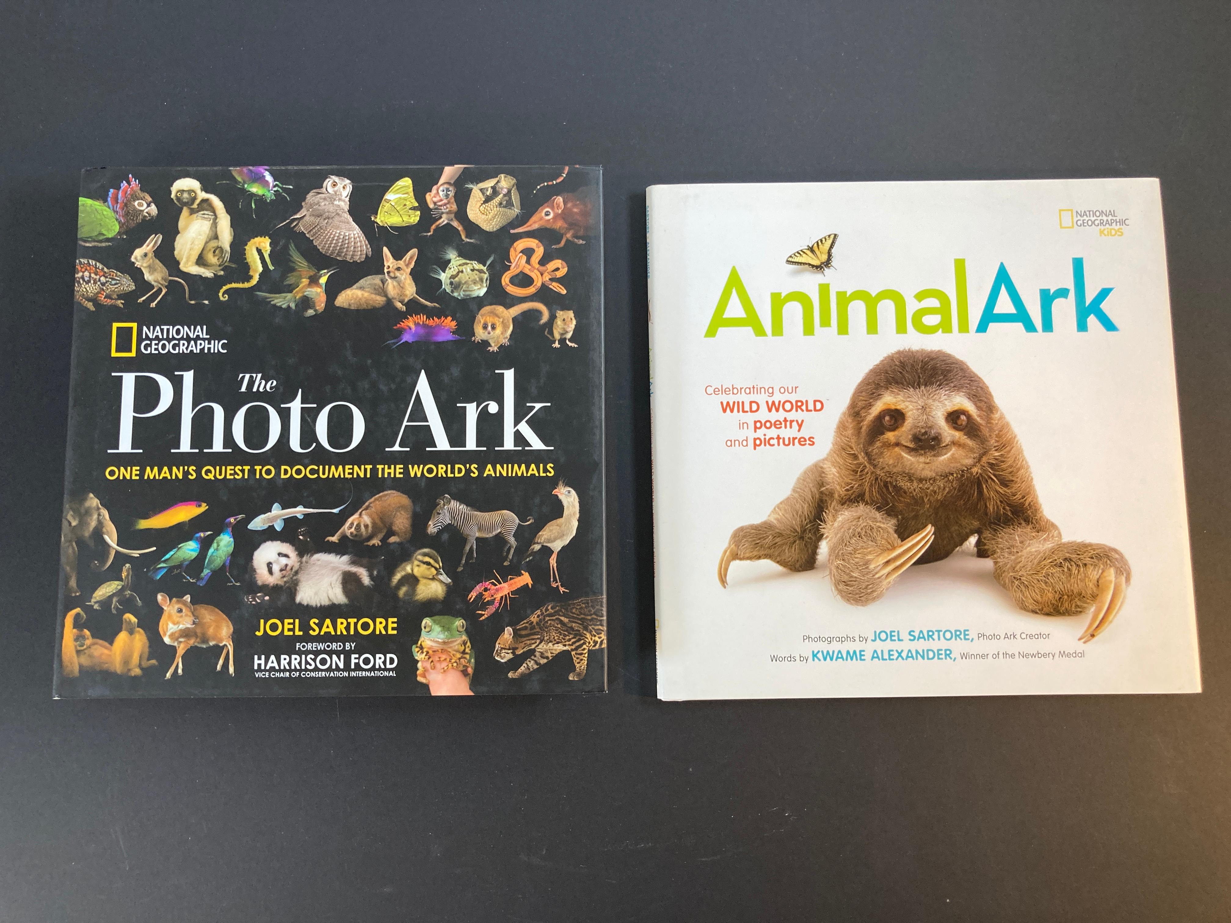 National Geographic The Photo Ark: One Man's Quest to Document the World's Animals.
Animal Ark: Celebrating our Wild World in Poetry and Pictures (National Geographic Kids) Hardcover – February 14, 2017
Synopsis:
The lush and unique photography