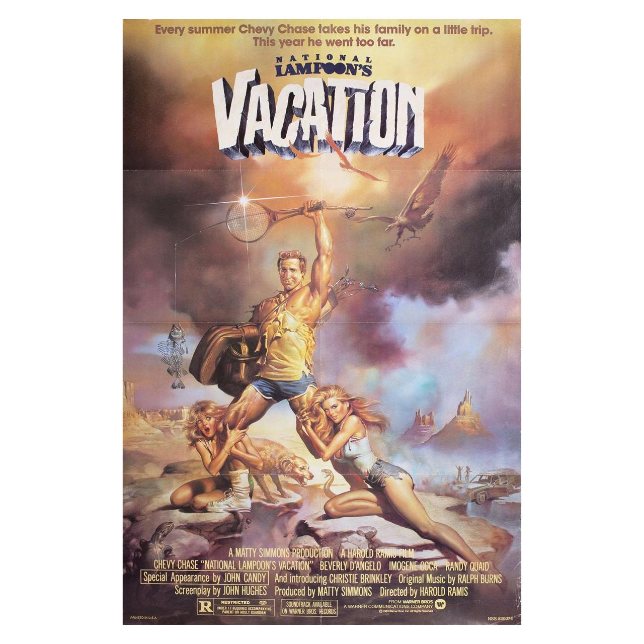 "National Lampoon's Vacation" 1983 U.S. One Sheet Film Poster