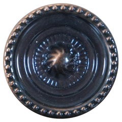 National Lock Co Medalist C606-10D Antique Bronze Victorian Knob Drawer Pulls