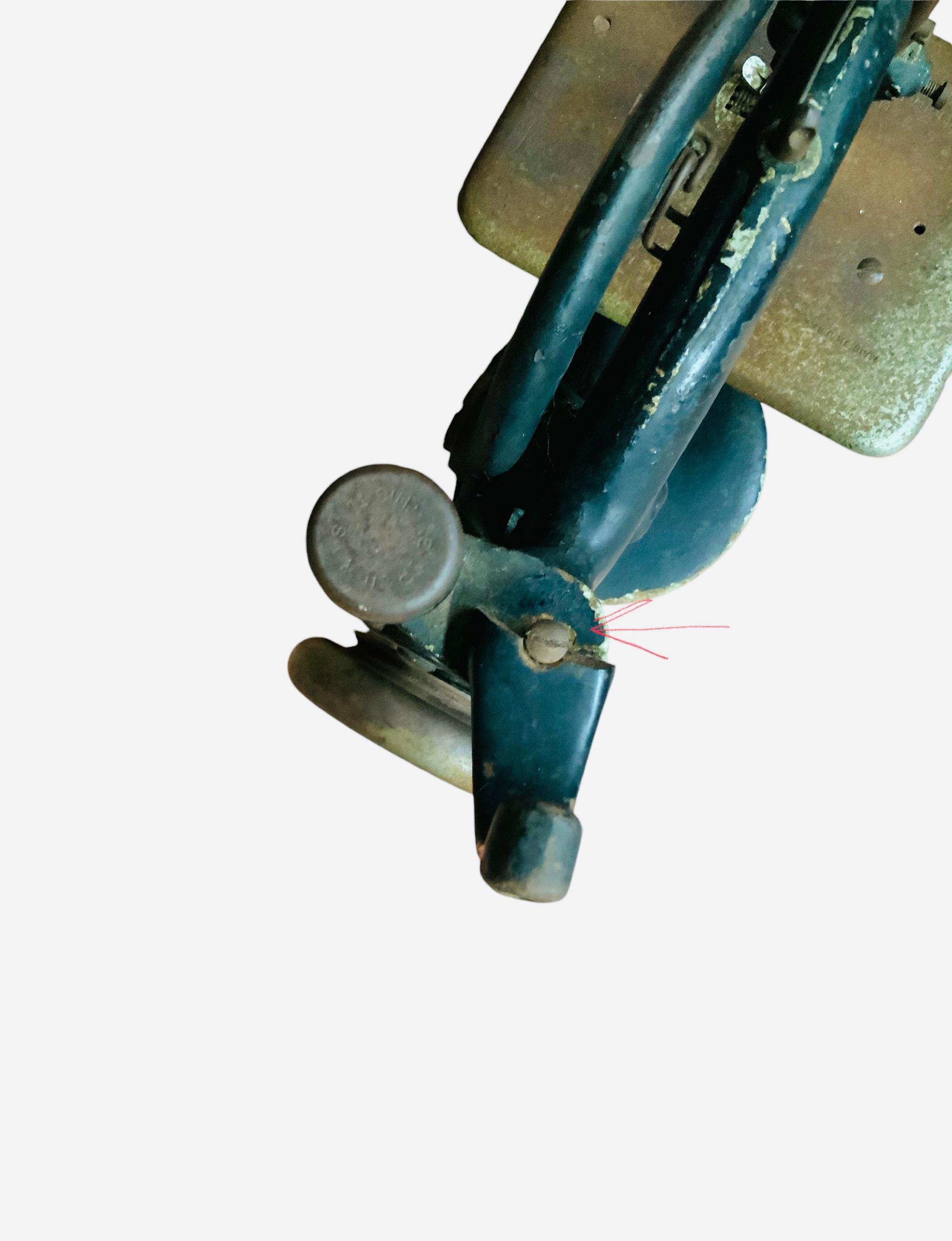 National Sewing Machine Co. B. Eldredge Sewing Machine For Sale 3