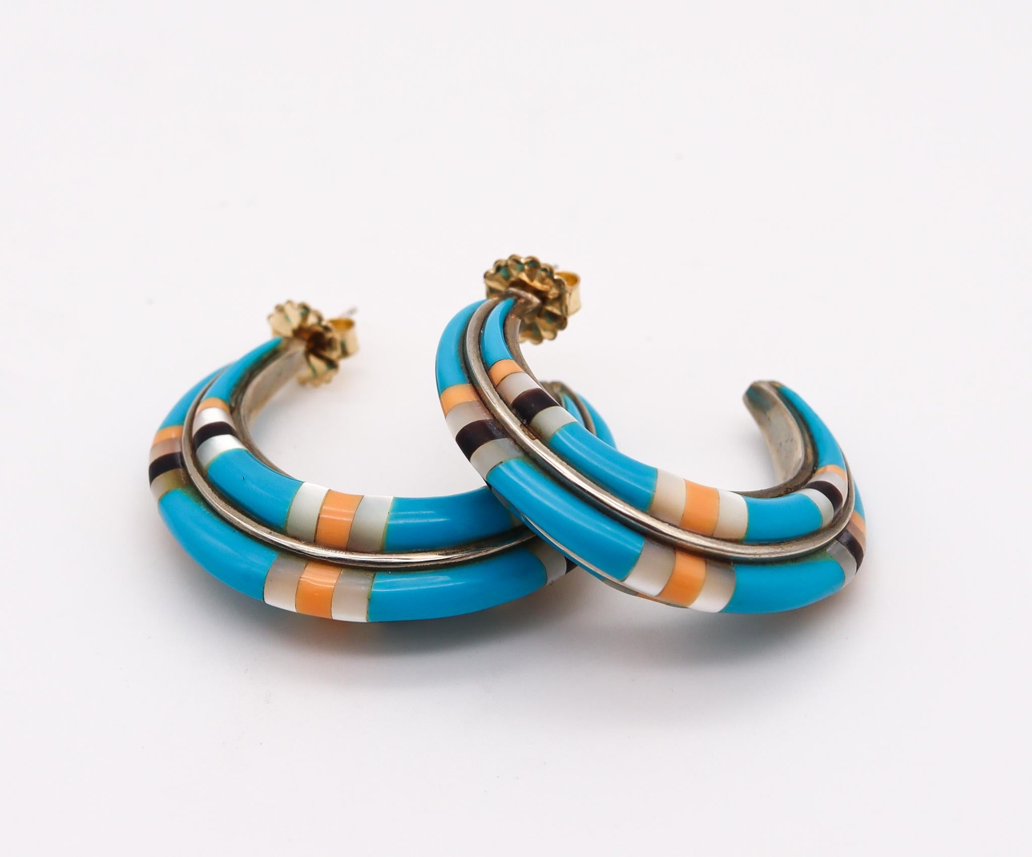 navajo hoop earrings