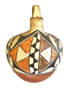 Native American Acoma Pueblo Dual-spout Wedding Vessel