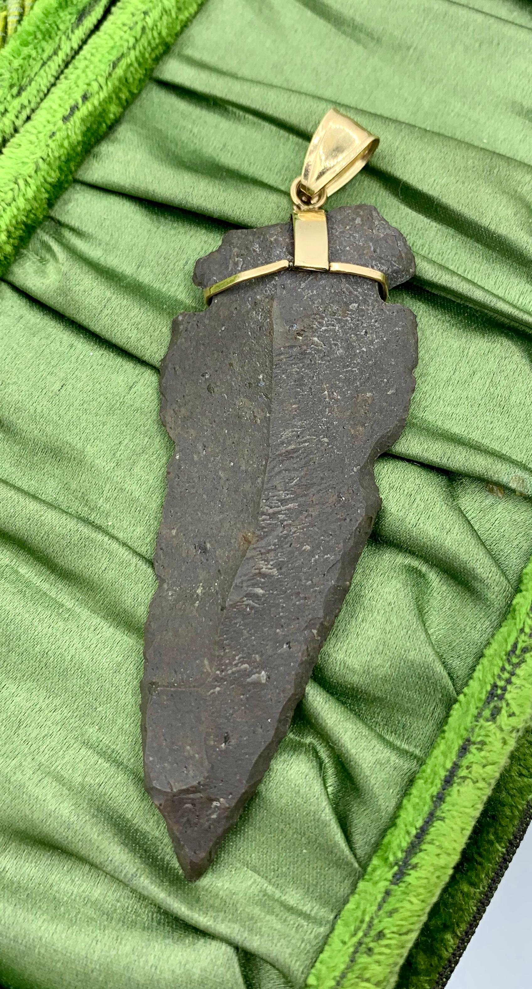 indian arrowhead necklace