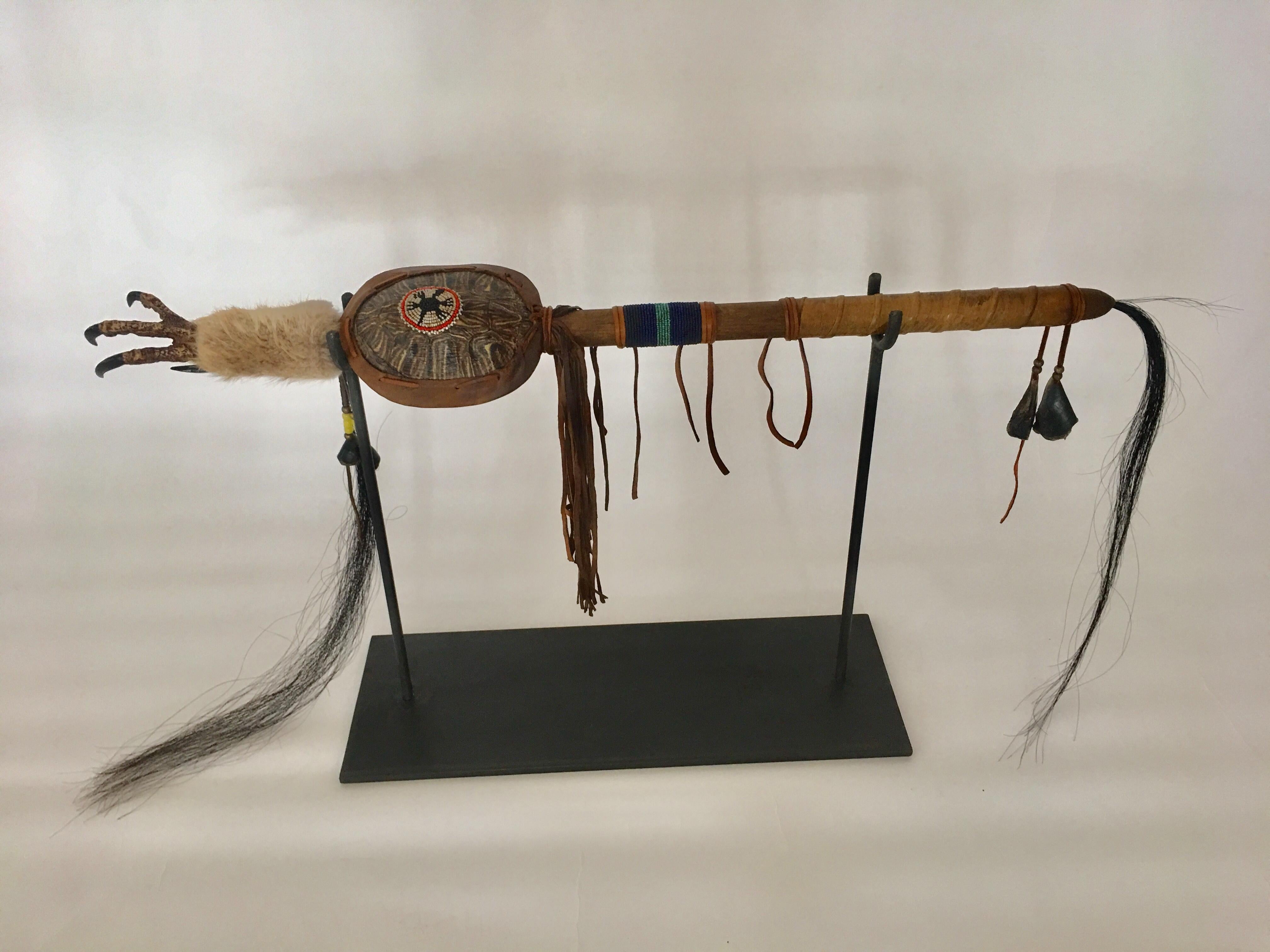 Animal Skin Native American Art Piece For Sale