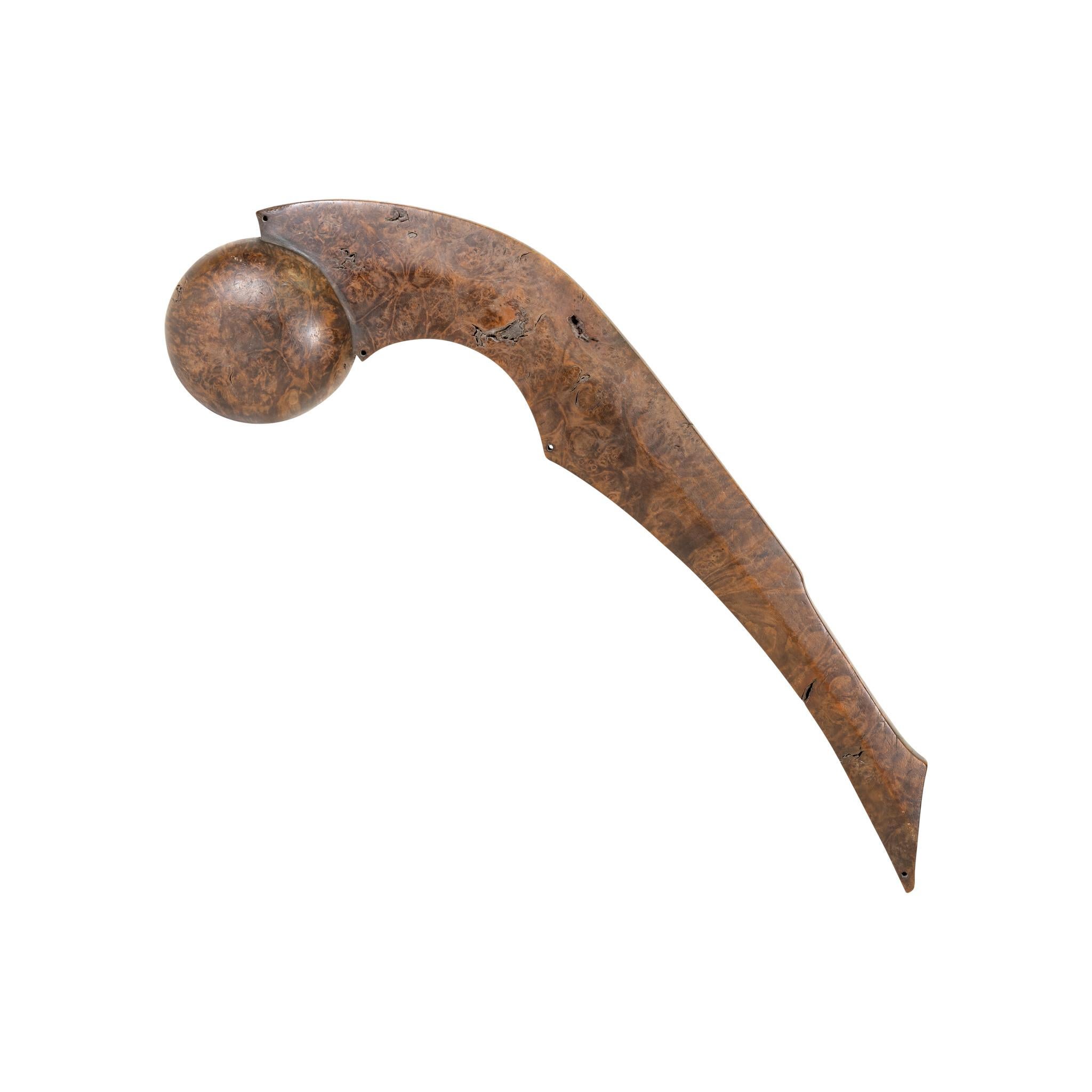 19th Century Native American Ball Headed Club For Sale