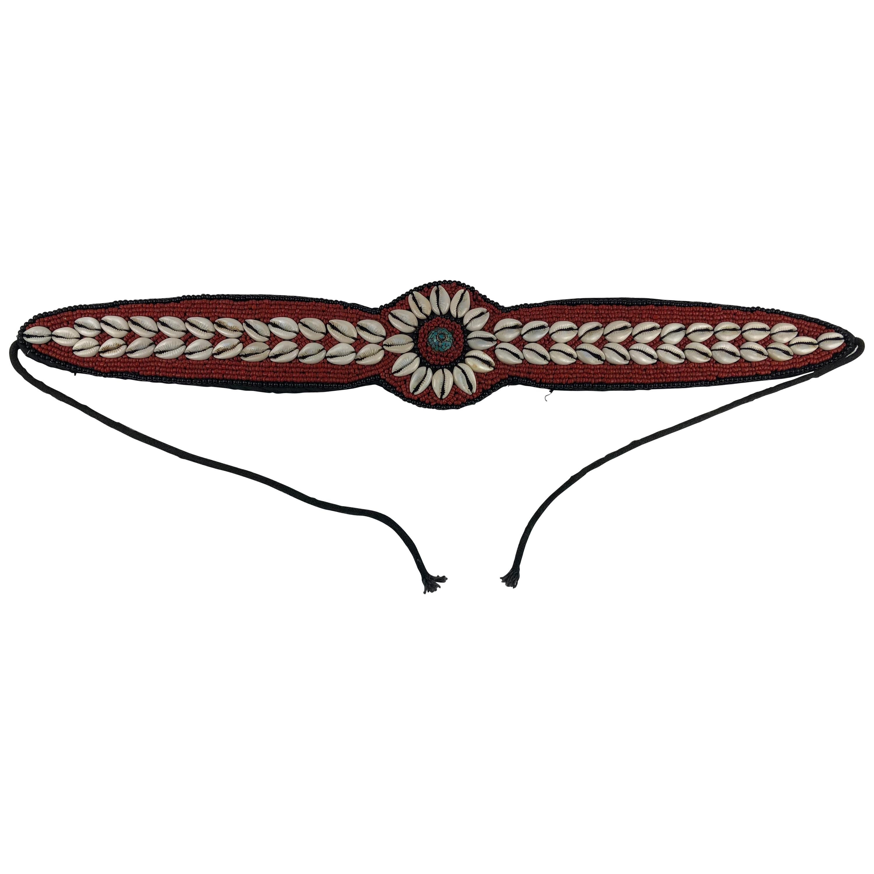 Ceinture amrindienne attribue au peuple Shinnecock