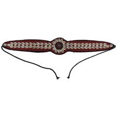 Vintage Native American Belt Attributed to the Shinnecock People