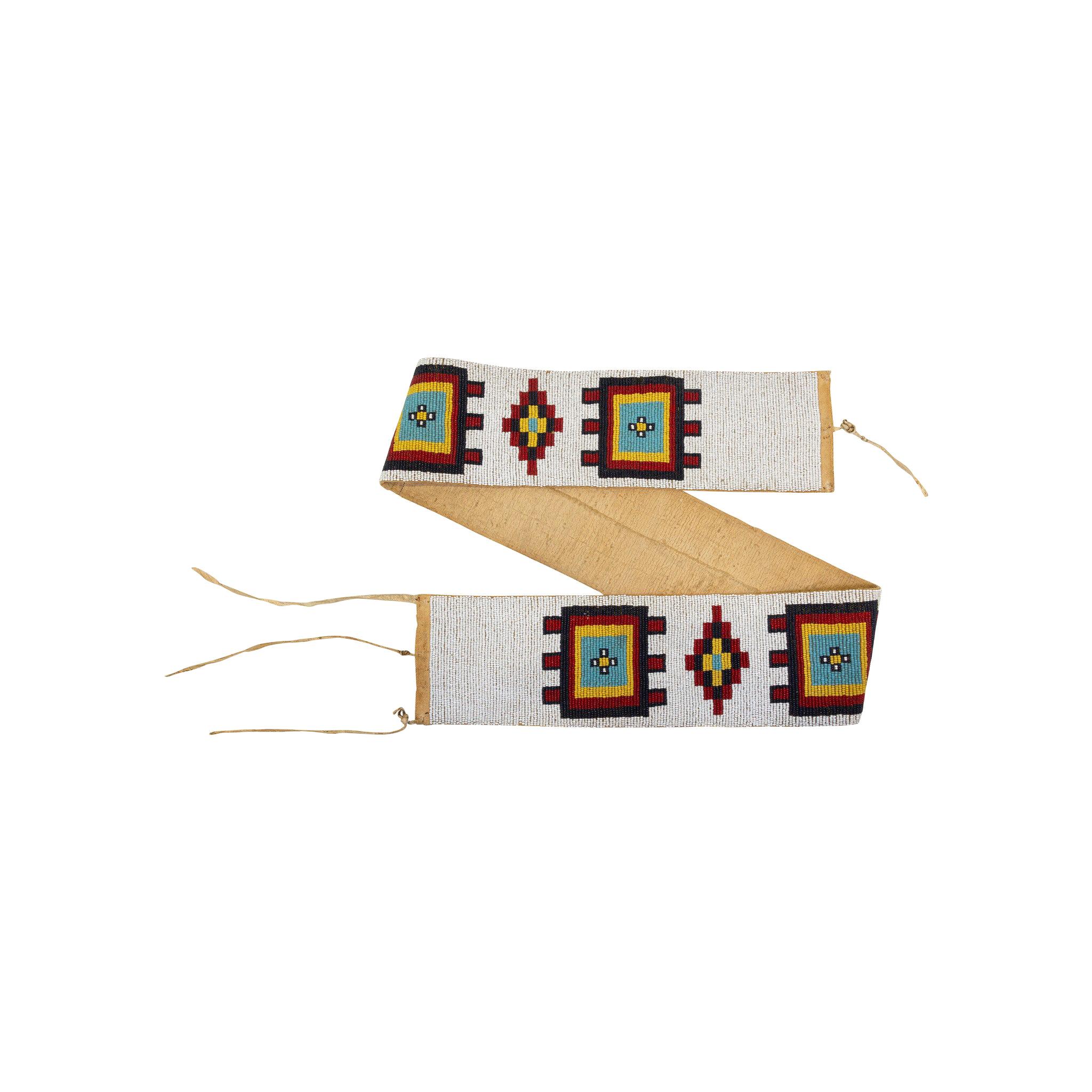 Native American Blackfeet Bead Strip