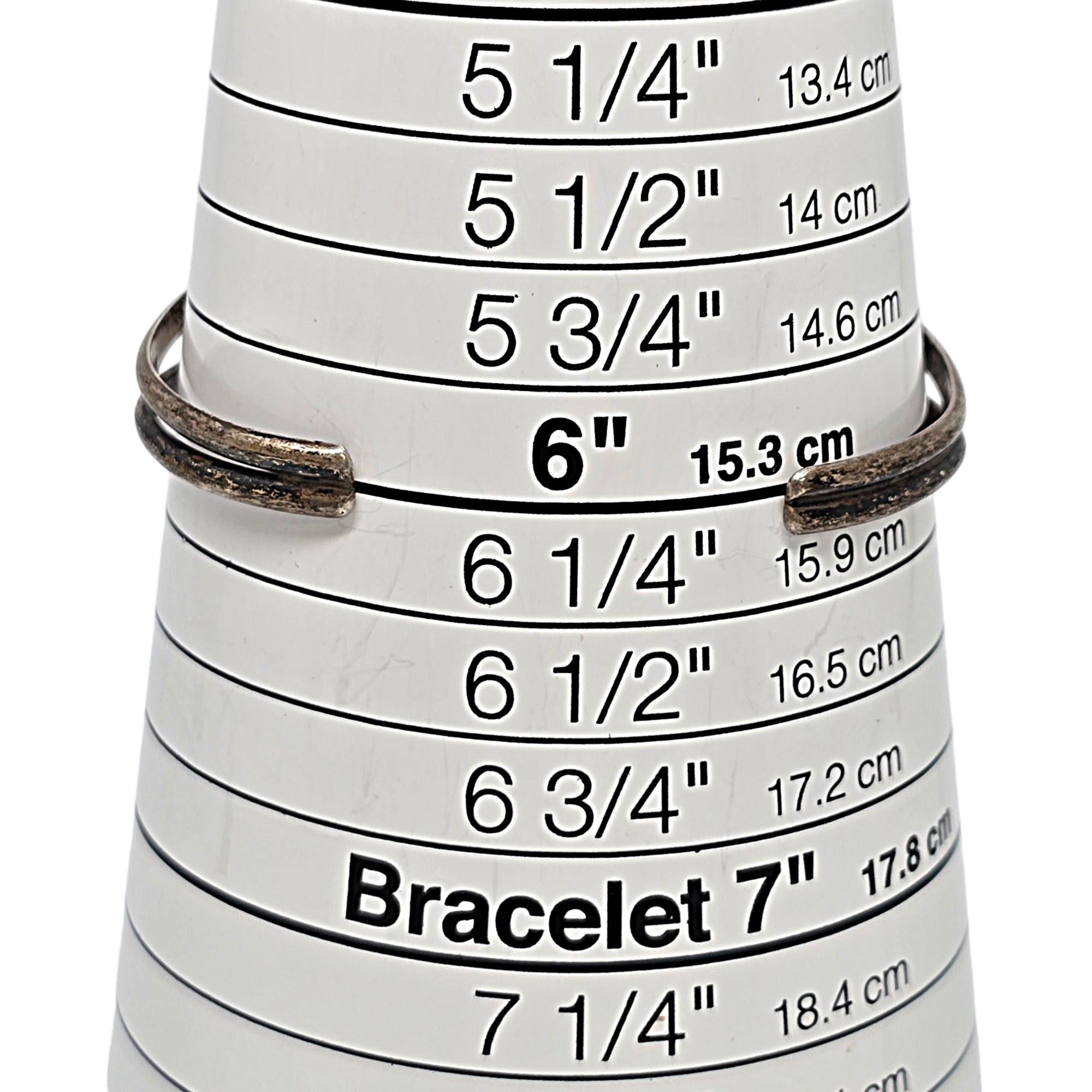 Native American Chee Sterling Silver Turquoise Cuff Bracelet #19105 For Sale 4