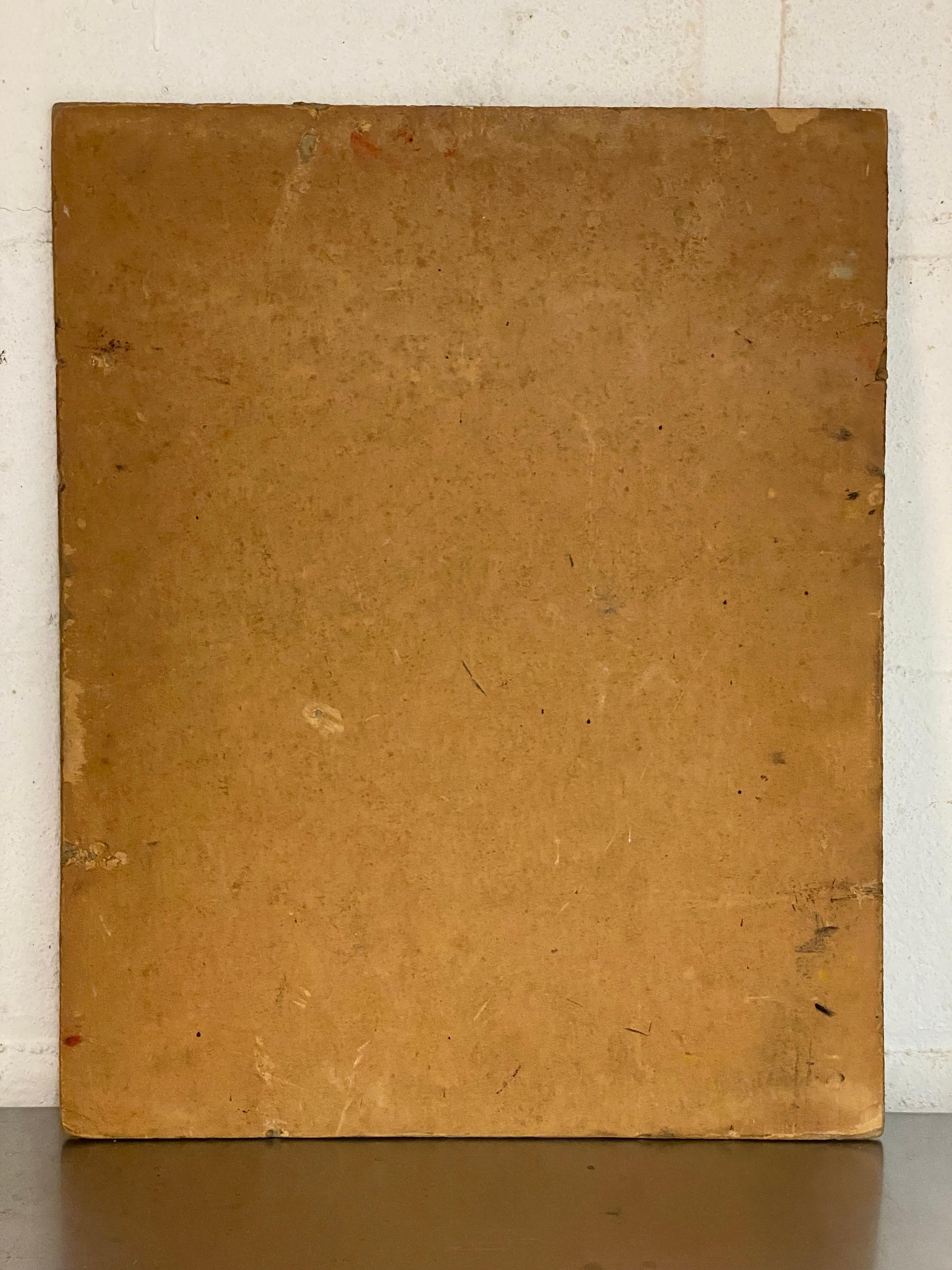 Pintura de un cacique nativo americano a la manera de Winold Reiss 8