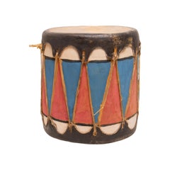 Native American Cochiti Painted Drum