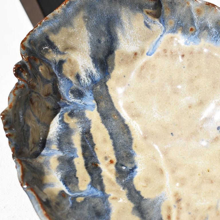 Dekorative Kommanche-Schale aus Keramik der amerikanischen Ureinwohner von Clyde L. Otipoby im Zustand „Gut“ im Angebot in Oklahoma City, OK
