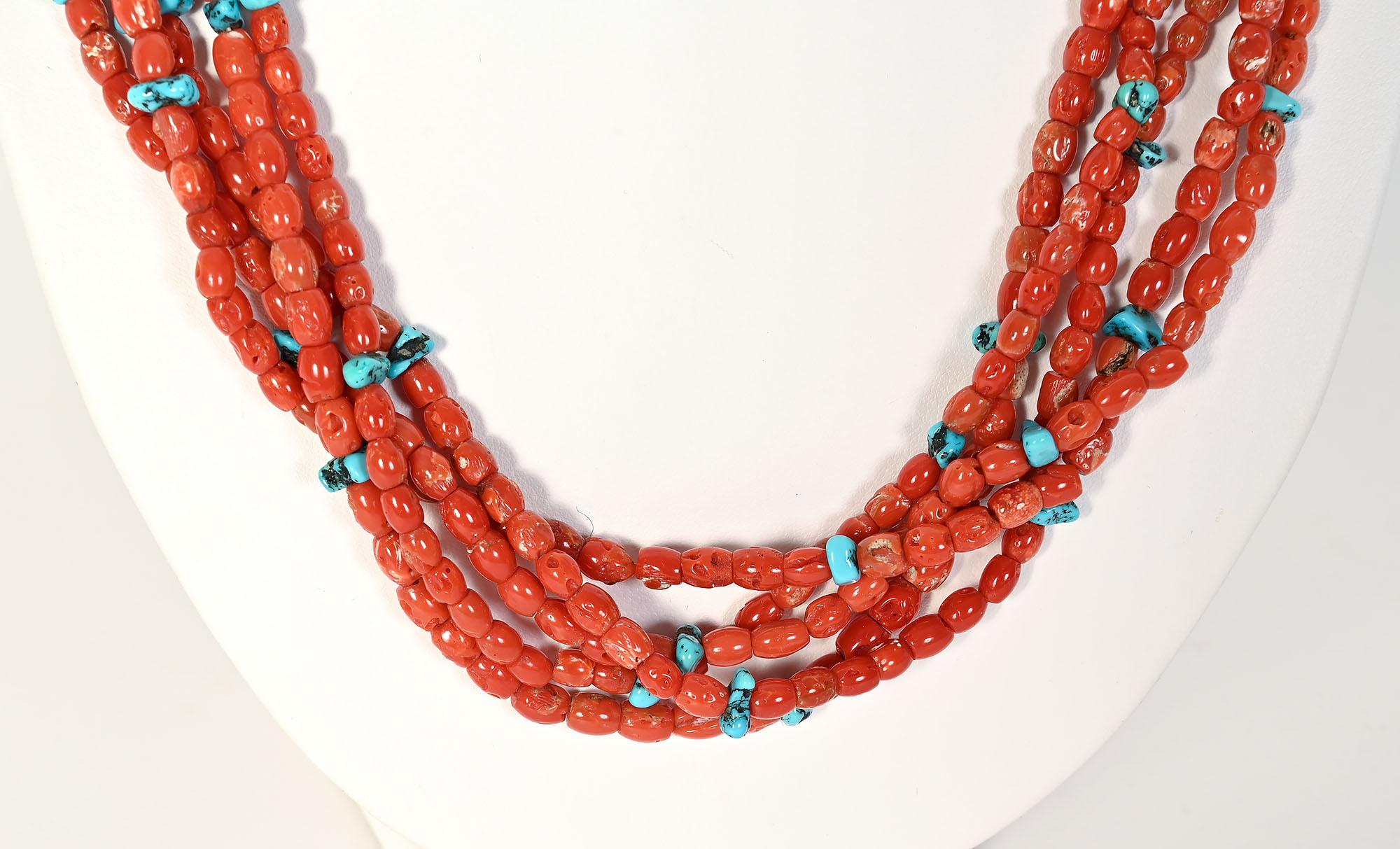 coral necklaces for sale
