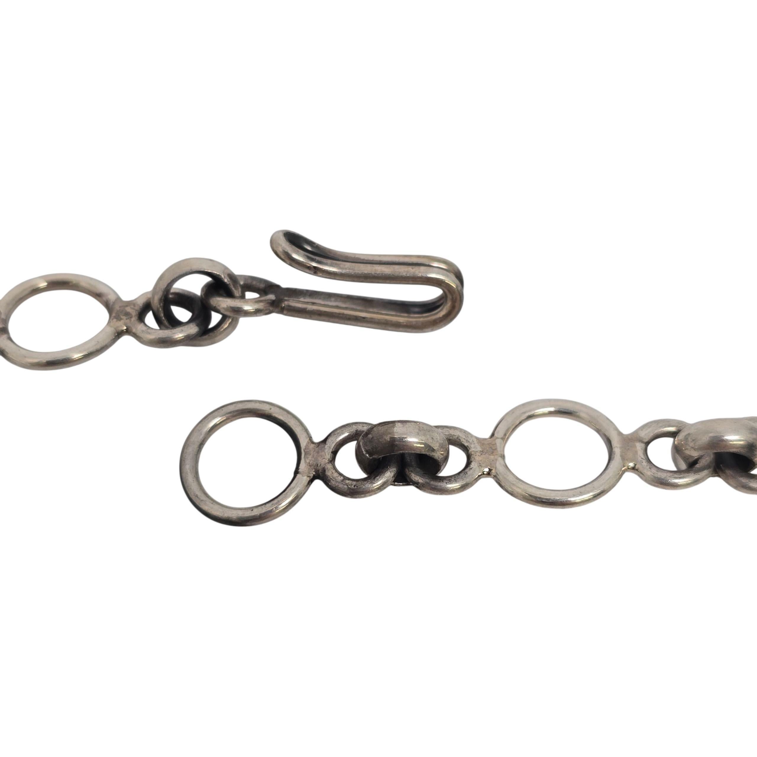 Collana con ciondolo a forma di cavallo in Sugilite d'argento dei nativi americani Dan Nieto #23595 in vendita 3