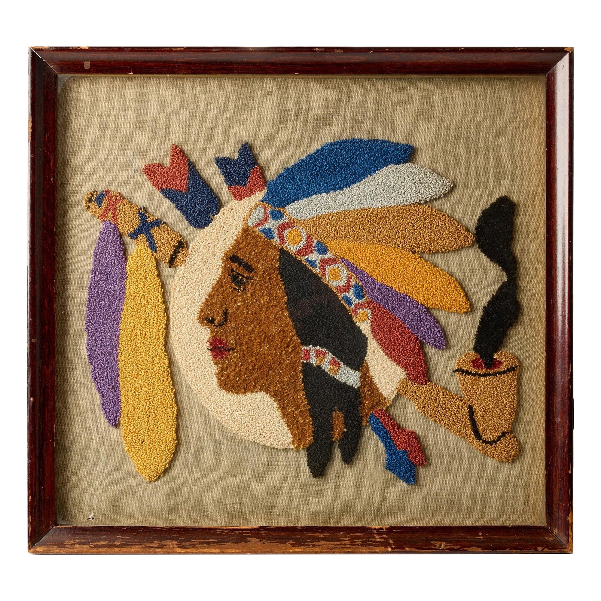 broderie amérindienne des États-Unis
