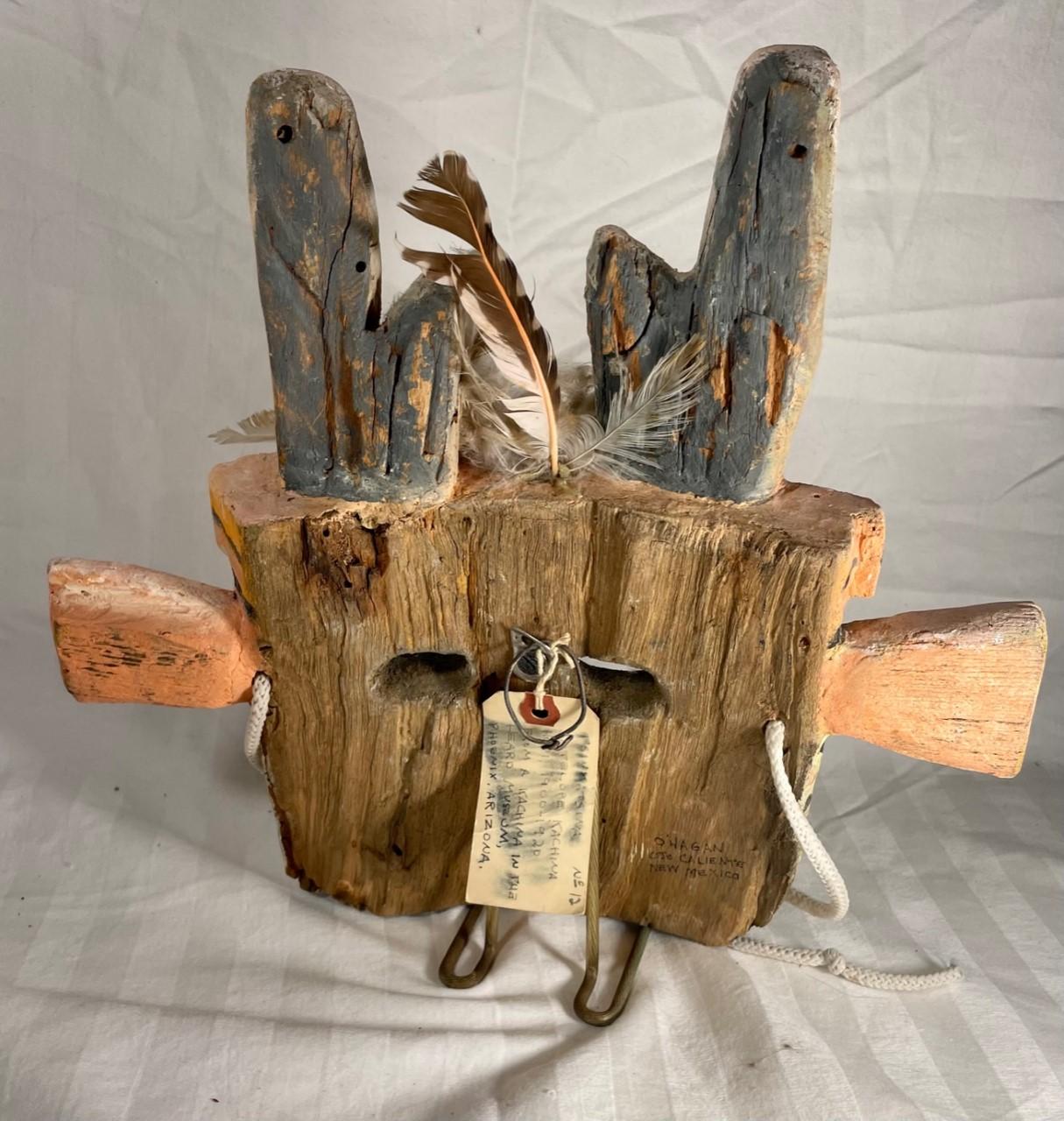 Native American Hopi Pueblo Antelope Kachina Mask. 2